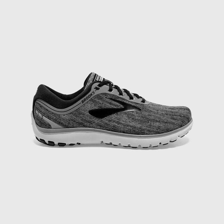 Tenis Brooks Pureflow 7 - Zapatillas Para Correr En Asfalto Hombre - Gris (KJTZ-21956)